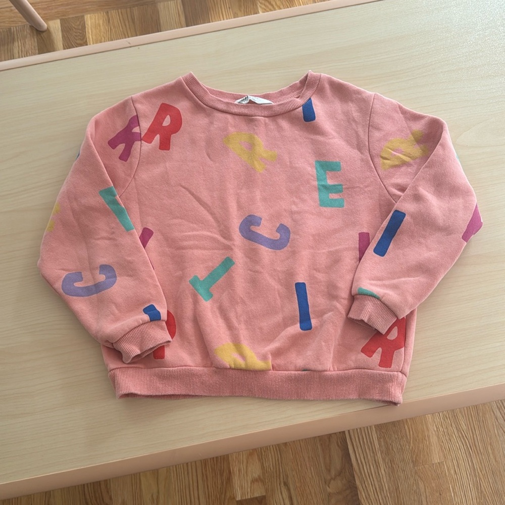 h&m sweatshirt size 6-7